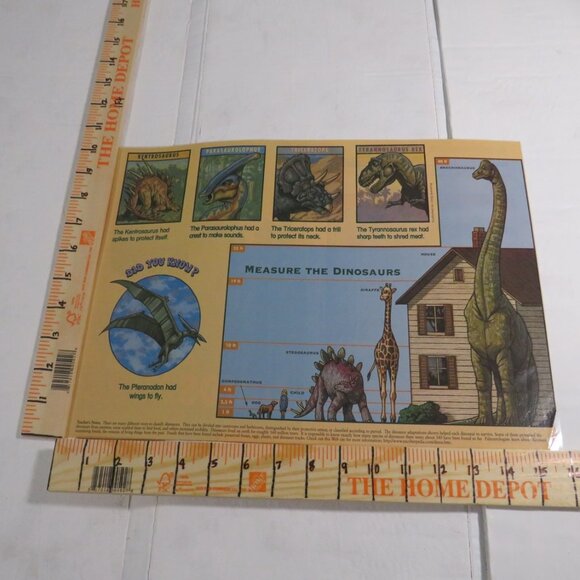 Dinosaur Classroom (8) LAMINATED posters Bulletin Board - Picture 2 of 11